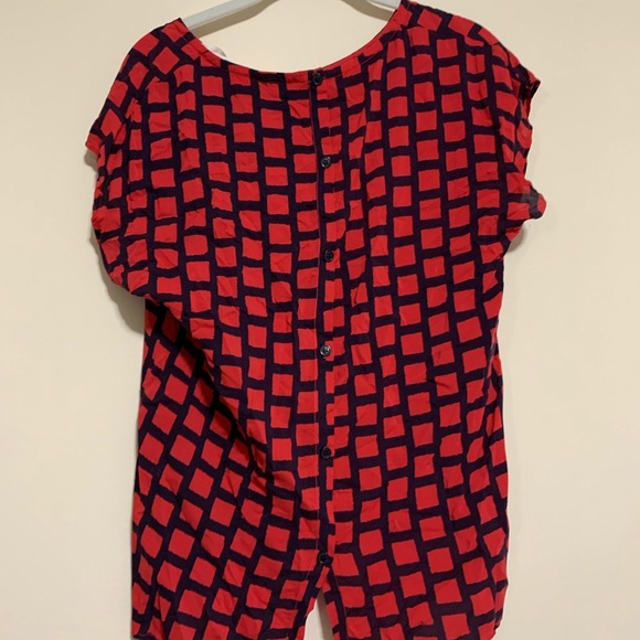 Splendid red patterned blouse - Picture 2 of 5